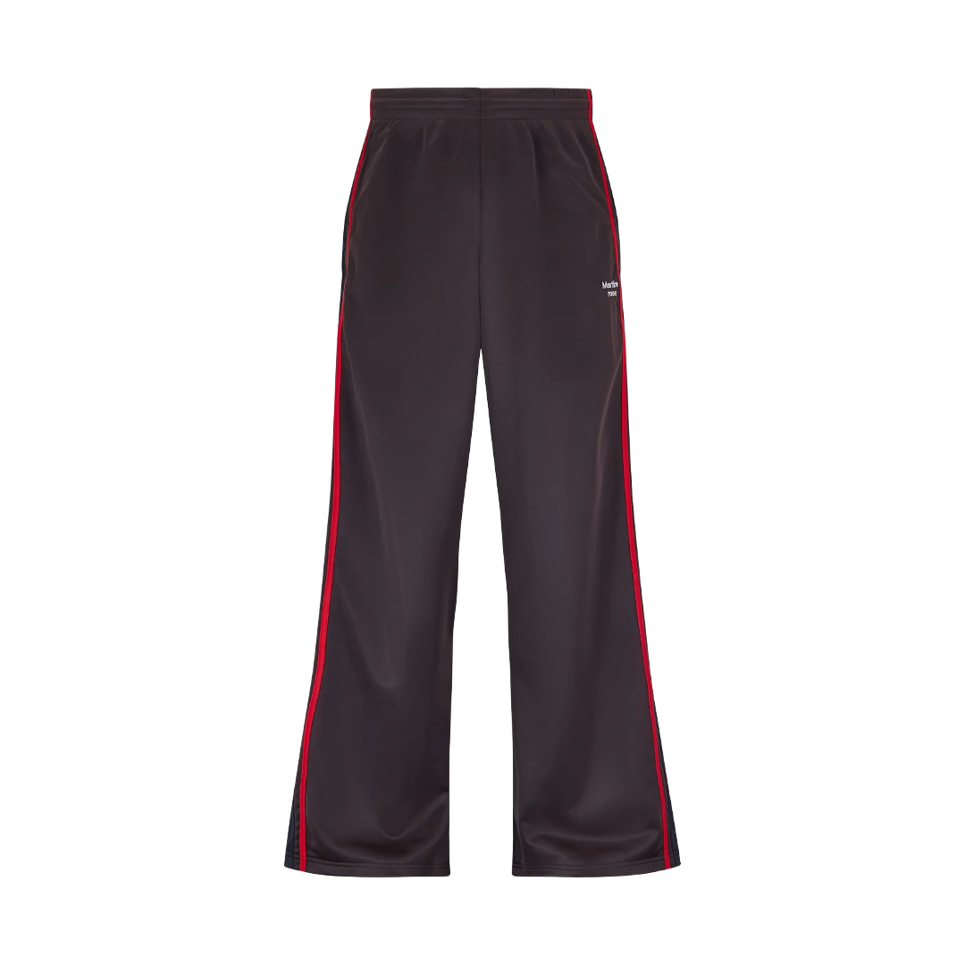 WIDE LEG TRACKPANT IN BROWN